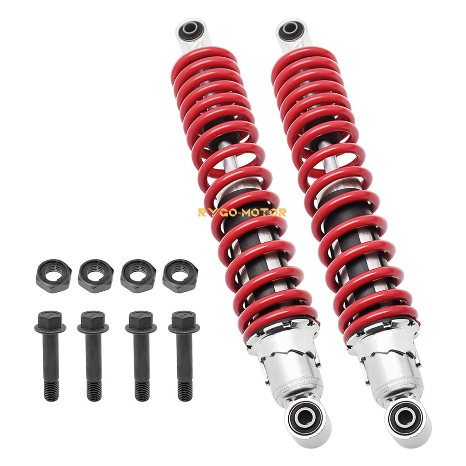 Amortiguador delantero para Yamaha Banshee 350 YFZ350 rojo resorte y perno 1987-2006 Foto 3 de 4