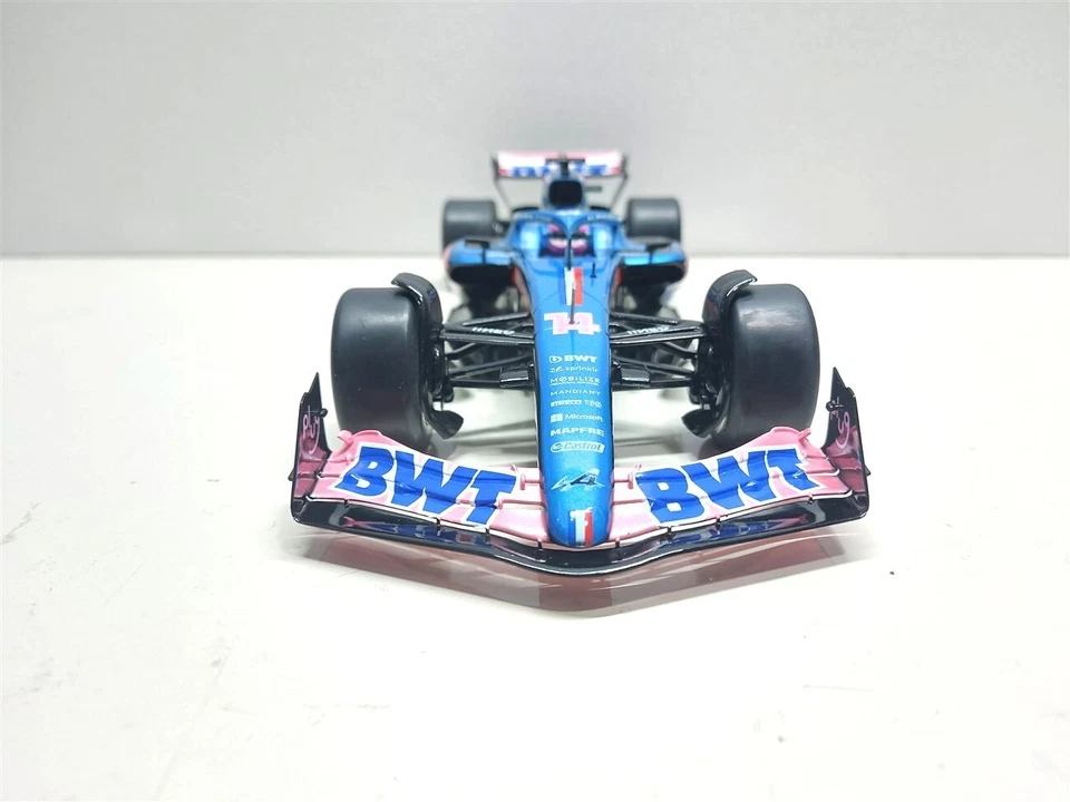 Renault Alpine A522 Formula 1 GP Monaco 2022 #14 F. Alonso - 1/18 Solido - Immagine 2 di 4