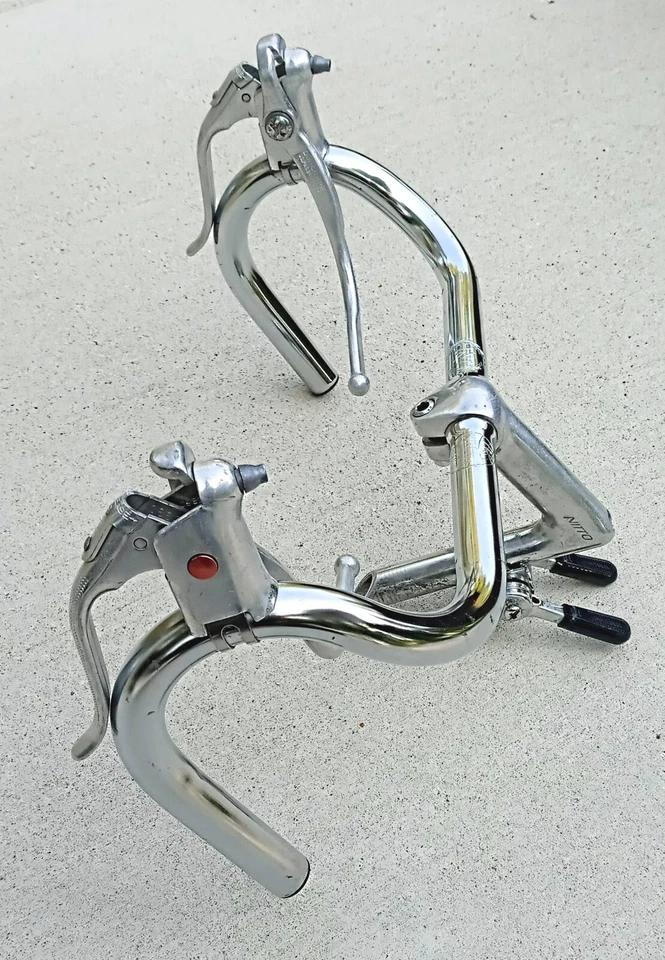 Manillar de bicicleta de carretera Nitto Dia Compe & Suntour de colección frenos desviadores años 80 de colección Foto 2 de 4