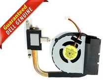 Lot of 2  Dell Inspiron 14Z-5423 CPU Cooling Fan With Heatsink MPF3D