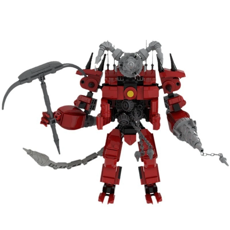 Skibidi&Toilet Titan Drill Man Building Block Model Kids Puzzle Educational gift - Image 2 of 2