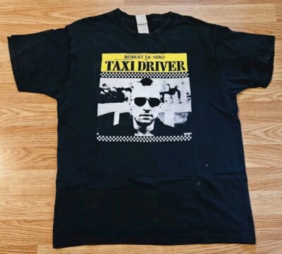 Vintage 90s Y2K Taxi Driver Movie Promo T-Shirt Robert DeNiro 