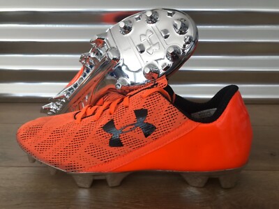 under armour highlight cleats orange