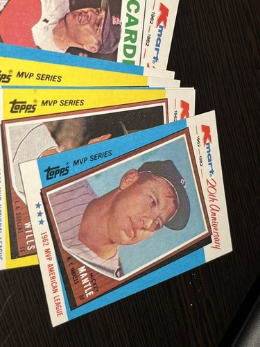 1962 1982 Topps Kmart Limited Edition Collectors Series complete set inc Mantle - Picture 2 of 3
