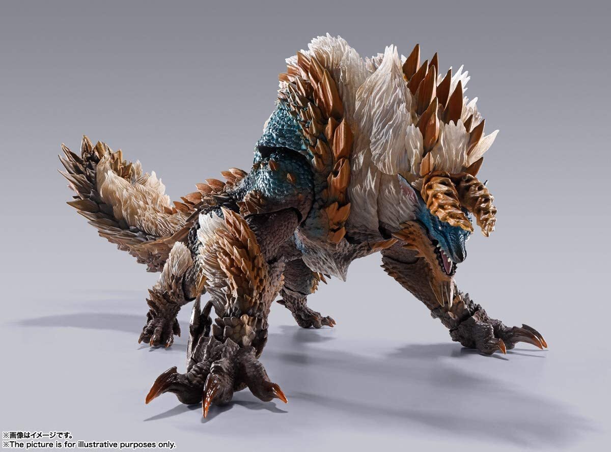 モンスター・ハンター ICEBORNE フィギュア BANDAI S.H.MonsterArts MONSTER HUNTER WORLD ICEBORN ZINOGRE