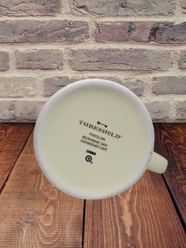 Geek on Fleek 16 Unzen Porzellan Target Room Essentials Kaffeebecher - Bild 3 von 3