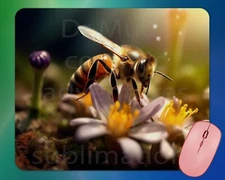 HONEY BEE  mouse pad mousepad