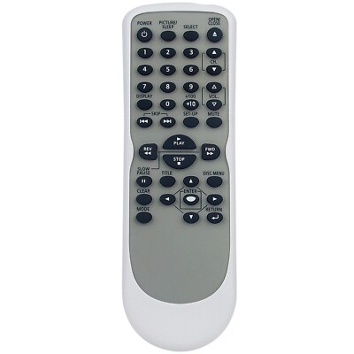 New NF107UD Replace Remote Control for Sylvania TV DVD Combo CD130SL8 CD202SL8