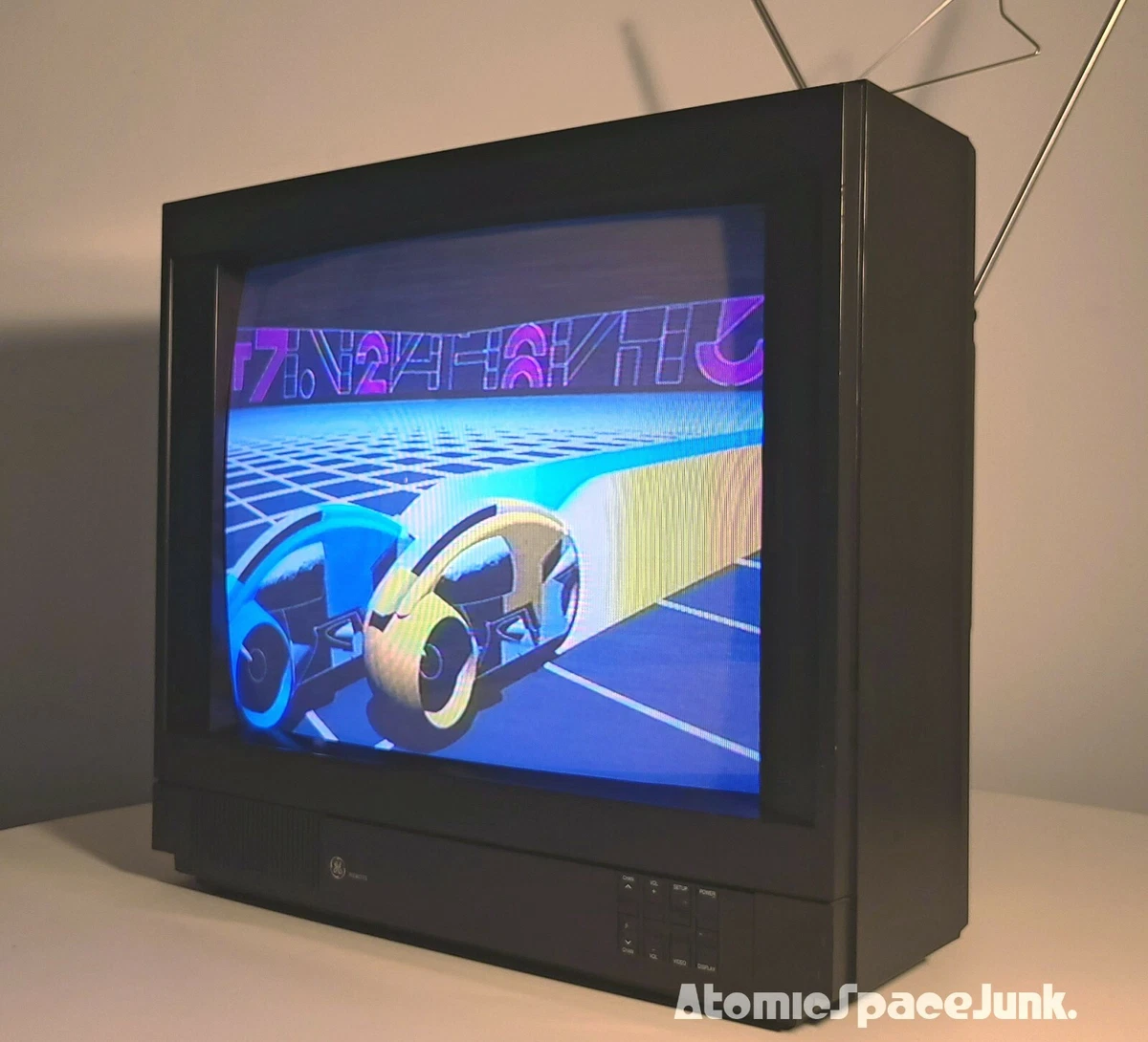 GENERAL ELECTRIC VINTAGE TELEVISION SET BIG 19" COLOR TV 20GT405A 1980s  1990s | eBay