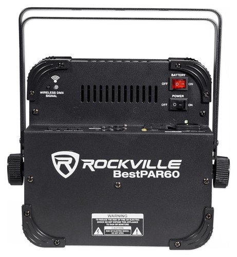 3 Rockville BEST PAR+BEST STRIP+ROCKWEDGE Wireless DMX Battery Lights+Controller - Picture 6 of 12