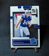 Alec Pierce Rated Rookie Card RC 2022 Donruss Football #376 Indianapolis Colts 