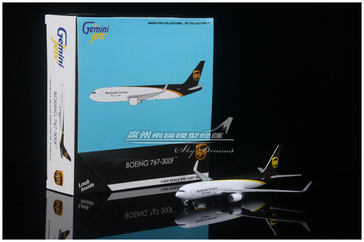 1:400 GeminiJets UPS BOEING 767-300ERF Airfreighter Diecast