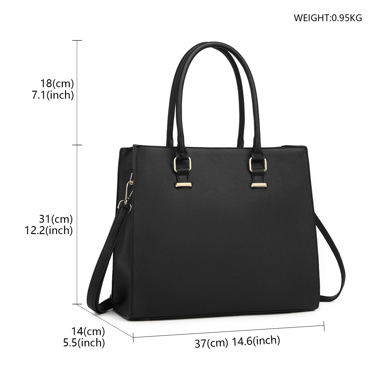 Ladies Designer Shoulder Bags Faux Leather Large Totes Handbag Women