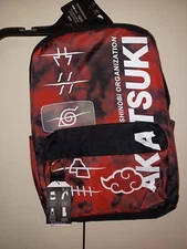 Naruto Shippuden Akatsuki Tie-Dye Backpack New /w Tags Bioworld