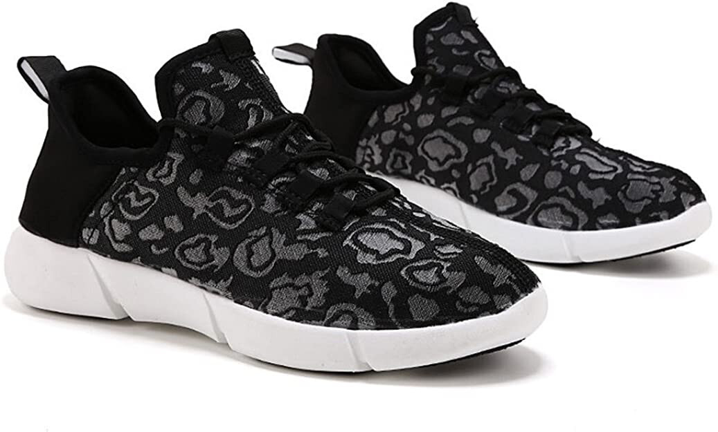 Fiber Optic LED Light Up Shoes Lightweight Sneakers for Men - Main Image