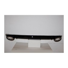 Diffusor für Audi A6 4G Heck schürze ansatz Heckschürze hinten S6 RS6 ABS Neu 