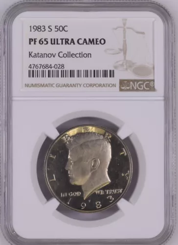 1983 S 50C NGC PF 65 Ultra Cameo