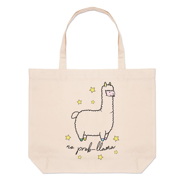 llama beach bag