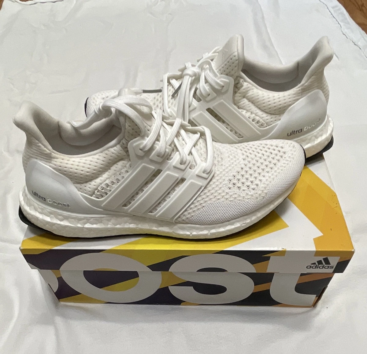 adidas UltraBoost 1.0 Triple White 2015 - S77416 for Sale