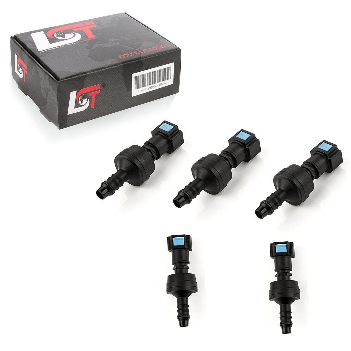 5x Quick Release Fuel Line Coupling Valve Connector 7.89x8 for Skoda