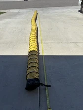 Allegro Industries 9500-25 Blower Ducting,25 Ft.,Black/Yellow Lc30970-23