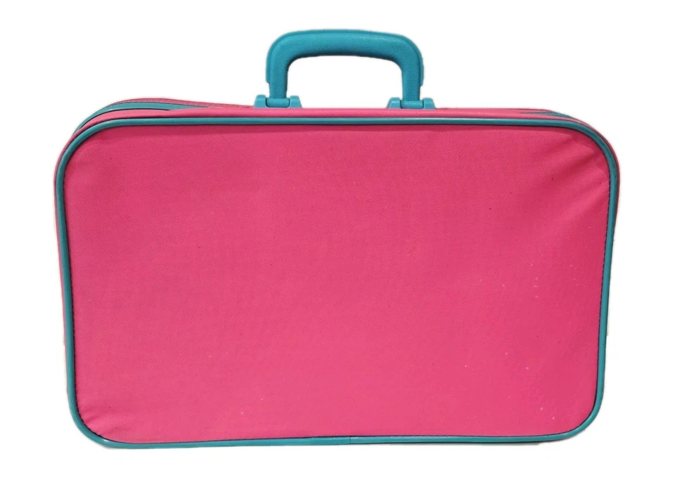 Disney Company Minnie Mouse Minnie and Me Pink Childs Luggage Suitcase 1980'S - Imagem 2 de 4