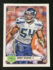 Bobby Wagner Rookie Card Seattle Seahawks - 2012 Topps Magic #262 (RC). rookie card picture