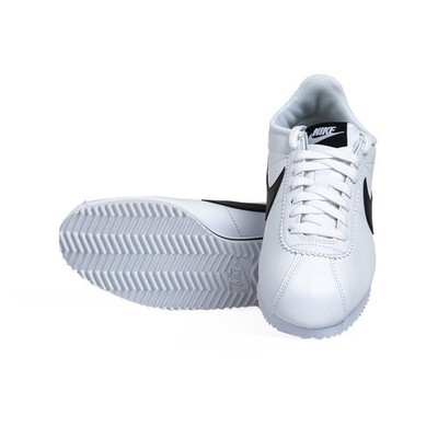 807471-101 Nike Classic Cortez Leder Weiss Schwarz Damen 39 EU