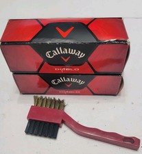Callaway Big Bertha Diablo Golf Balls 2 Sets Of 3 And Brush. NEW 