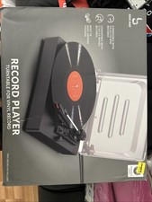 Bass Jaxx Record Player Turntable For Vinyl Records New in Box