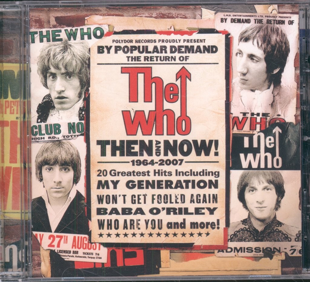 Who Then and Now CD Europe Polydor 2007 1732918
