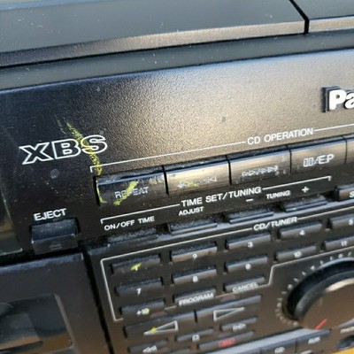 Panasonic RX-DS30 Boombox AM/FM Radio CD Cassette XBS Digital