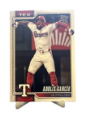 2026 Topps #318 Adolis Garcia Texas Rangers