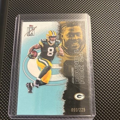 2025 Topps Signature Class - Josh Jacobs #22 Teal 99/225 Packers