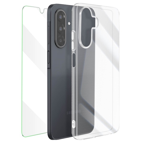 Mayaxess, 2-In-1 Schutzset HüLle + Folie Galaxy A17, Transparent-image