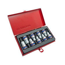 Coffret de douilles tournevis 6 pans 1/2" 9pcs - KING TONY 4110PR