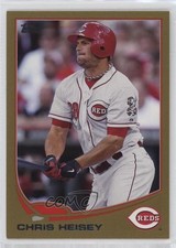 2013 Topps Gold 1982/2013 Chris Heisey #195 0t2