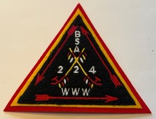 Cowikee Lodge #224 C3 Vigil Chenille Patch Alabama Florida Council 