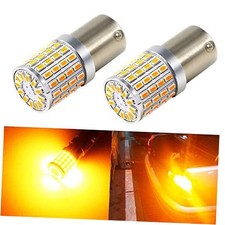 BAU15S PY21W 7507 Amber Yellow LED Turn Signal Light Bulbs, Super Bright 3014