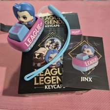 Jinx Keycap Official League of Legends Arcane Tft Wild Rift