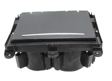 12-18 AUDI A6 S6 C7 FRONT CENTER CONSOLE DUAL CUP HOLDER CUPHOLDER BLACK T6041