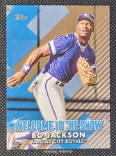 2022 Topps Welcome to the Show Gold /75 Bo Jackson #WTTS33 - 10+ Items Ship FREE
