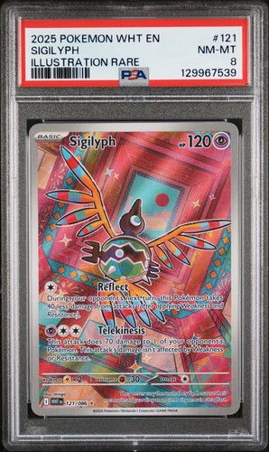 Sigilyph graded PSA 8 for sale on eBay