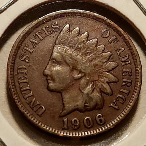 1906 Indian Head Cent - VF