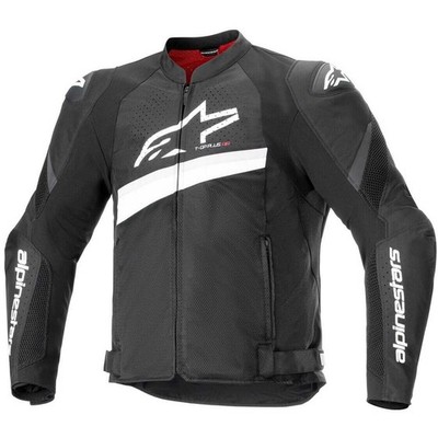Alpinestars T-GP Plus R V4 Airflow Motorradjacke - Schwarz/Weiß 330062412