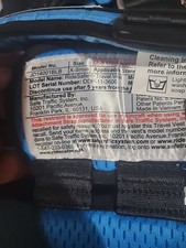 Ride Safer Travel Vest GEN 5 Size X-Small For Car Children JD14001BLB Blue