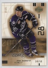 2001-02 Upper Deck Mask Collection Gold 34/50 Adam Deadmarsh #42 0k70