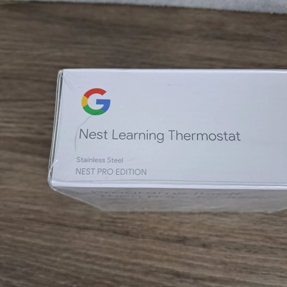 Nest 3rd Generation Thermostat T3008US Stainless Steel NEW SEALED - Image 3 of 4