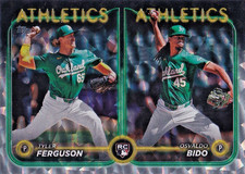 2024 Topps Update Series - Rookie Combos Osvaldo Bido, Tyler Ferguson #US69...