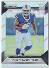 2016 Panini Prizm #234 Jonathan Williams RC  Silver Prizm